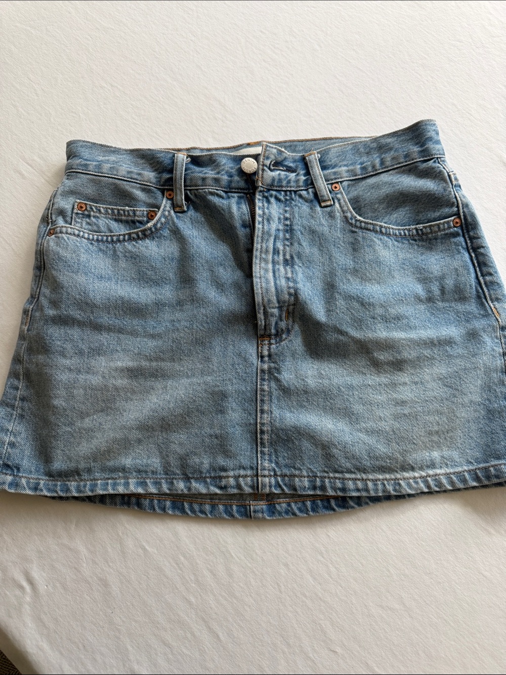 Aritzia Denim Forum Denim 90s Ricci Skirt - 27